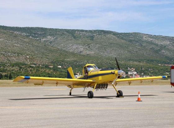 Mostarski air-traktor završio u Dubrovniku