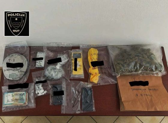 U Mostaru uhićen muškarac s 30 grama kokaina