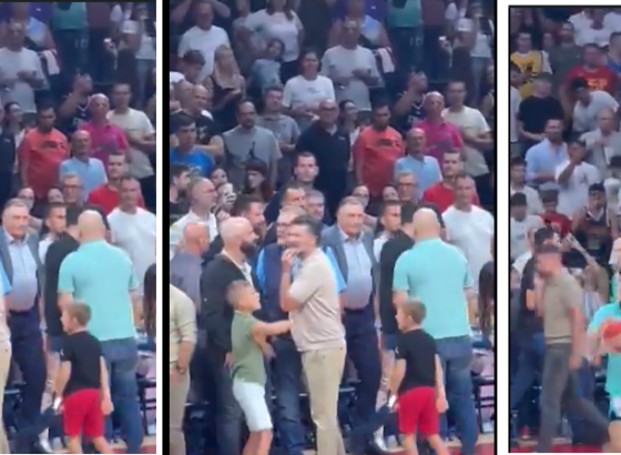 Dodik žestoko izviždan na utakmici Srbije: Uuuaaa, orilo se sa tribina beogradske Arene