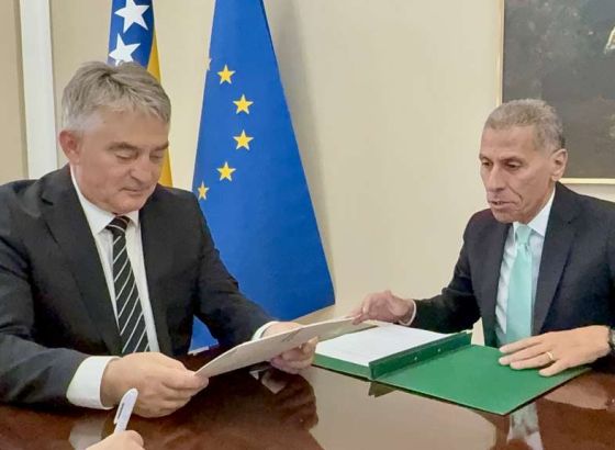 Komšić primio  ambasadora Arapske Republike Egipat Walida Ahmeda Abdelfattaha