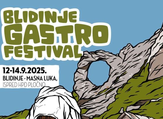 Javni poziv za prijavu izlagača i obrta za sudjelovanje na Blidinje Gastro festivalu
