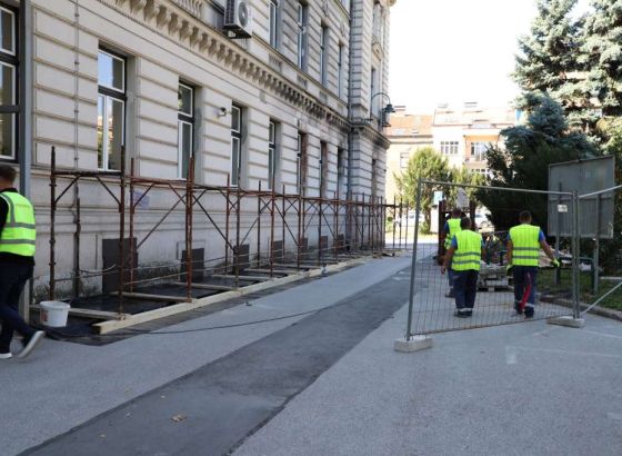 Počela restauracija fasade zgrade KS i Općine Centar, vrijednost projekta 1.751.490 KM
