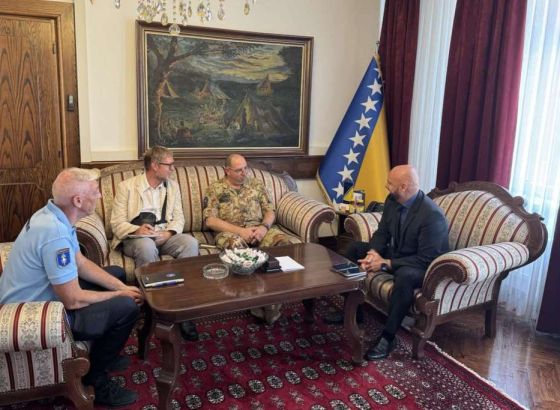 Isak i predstavnici EUFOR-a o aktuelnoj sigurnosnoj situaciji u BiH i saradnji