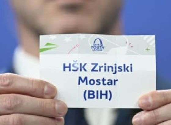 Juniori Zrinjskog saznali protivnika u Omladinskoj Ligi prvaka
