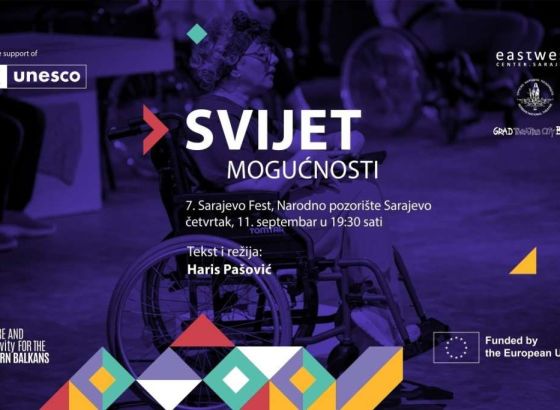 Obilježavanje dvadeset godina East West Centra Sarajevo - 'Svijet mogućnosti' večeras u NPS