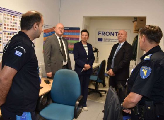 Bošnjak i Kuprešaković posjetili Frontex: Važnost nastavka i produbljivanja suradnje