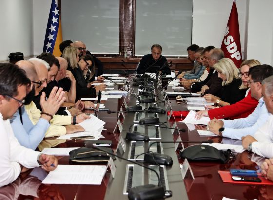 Zasjedalo Predsjedništvo SDP BiH: Hitno smijeniti kadrove SNSD-a iz izvršne i zakonodavne vlasti