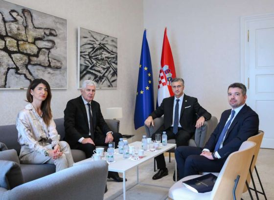 Sastali se Čović i Plenković: Prioriteti stabilnost BiH, ubrzanje reformi i izmjena izbornog zakona