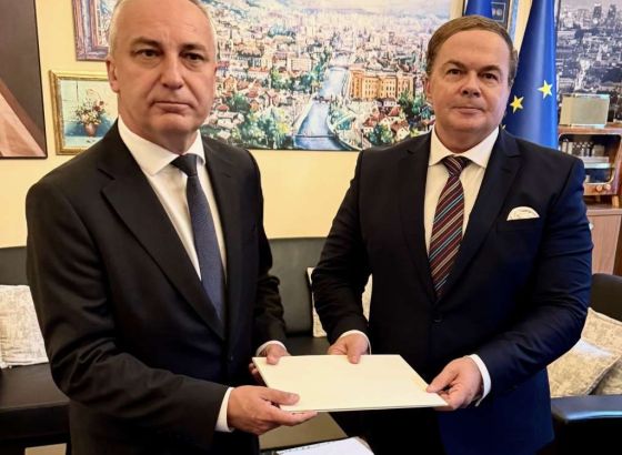 Novoimenovani ambasador Ukrajine u BiH  Volodymyr Bachynski  predao kopije akreditivnih pisama