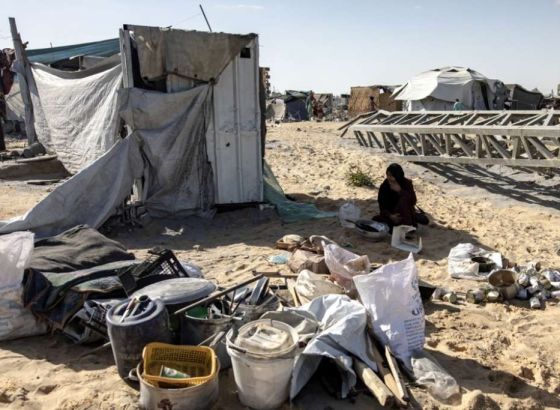 Prenatrpani kampovi tjeraju Palestince nazad u Gazu