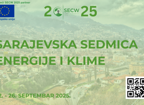Sarajevska sedmica energije i klime će dati odgovore na ključna pitanja o energetskoj tranziciji