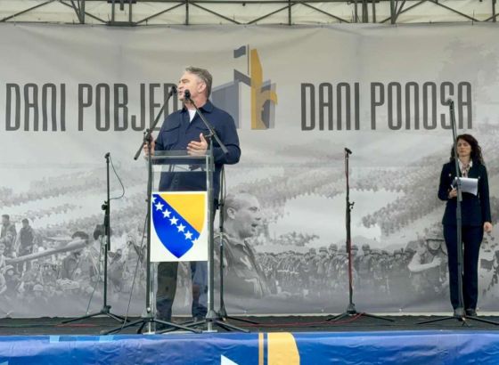 Komšić na Vlašiću: Mir je važan, sloboda je važnija, ali je domovina najvažnija