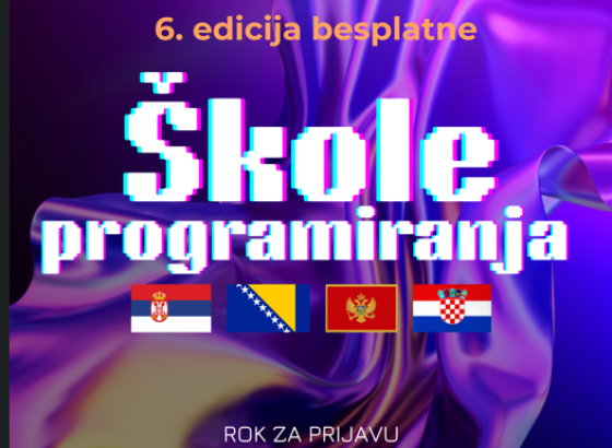 Besplatna online Škola programiranja za srednjoškolce: Prijave otvorene do 30. septembra