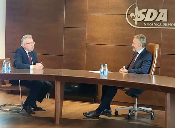 Izetbegović s ruskim ambasadorom razgovarao o krizi koju izaziva režim Milorada Dodika