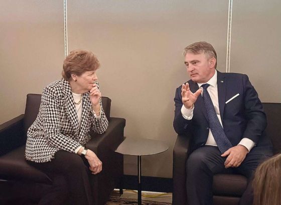 Komšić razgovarao sa senatoricom Sjedinjenih Američkih Država Jeanne Shaheen