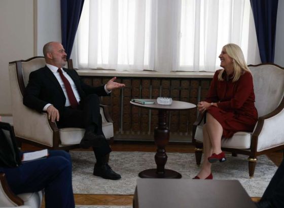 Cvijanović i Ginkel o aktuelnoj političkih situaciji u BiH i jačanju saradnje s SAD-om