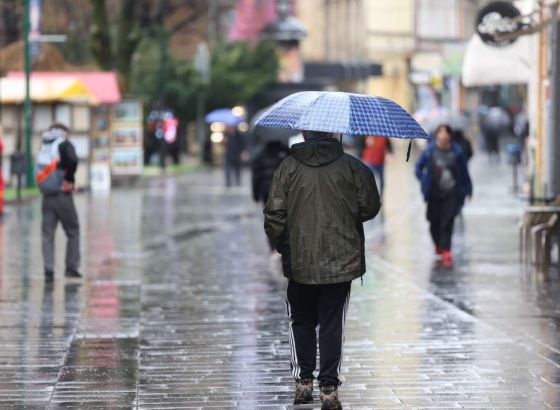 Narednih dana oblačno i nestabilno vrijeme sa kišom
