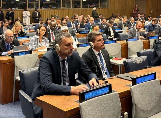 Konaković u New Yorku na ministarskom sastanku Globalne alijanse za implementaciju rješenja o dvije države