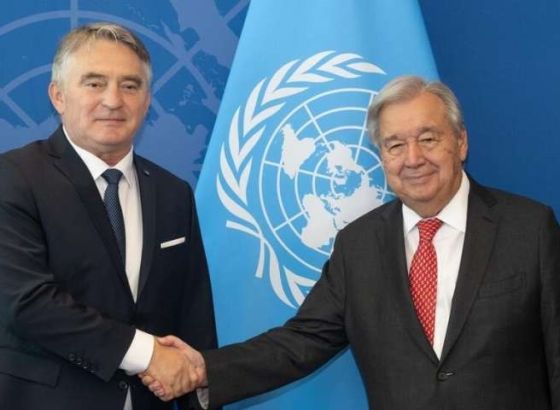 Komšić i Guterres u New Yorku: UN nastavlja podršku BiH, implementirati Rezoluciju o Srebrenici