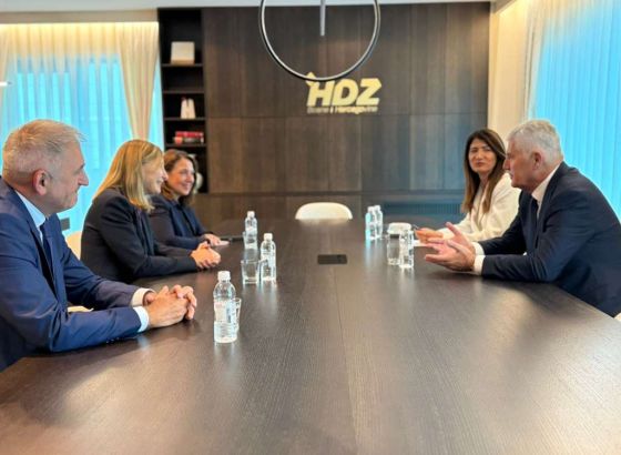 Čović s hrvatskim ministricama o zdravstvenim i razvojnim projektima
