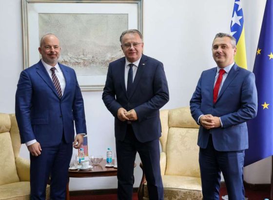 Nikšić u razgovaru s Ginkelom: SAD su ključni partner Bosni i Hercegovini
