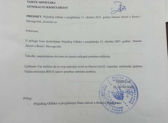 Razočaranje Hurtića: Politika je nadjačala ljudskost, Dan žalosti za Halida nije ni razmatran