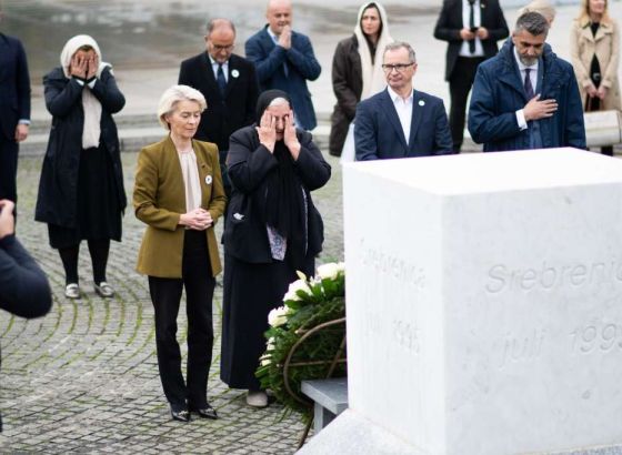 Von der Leyen u Potočarima: Evropska unija će uvijek pamtiti genocid u Srebrenici