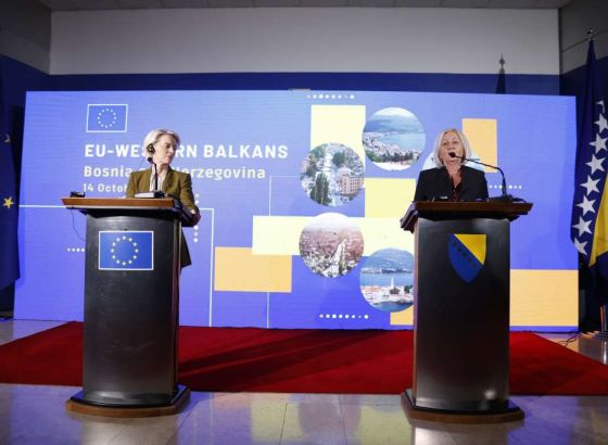 Von der Leyen: BiH na pragu Evropske unije, vrijeme je za jedinstvo i odlučnost