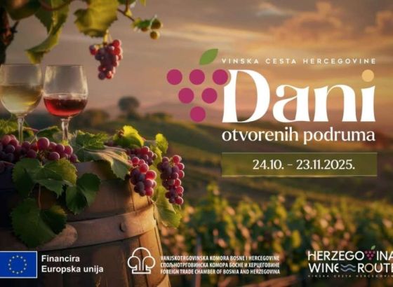 Dani otvorenih podruma 'Vinske ceste Hercegovine', promocija eno-gastronomije i turizma