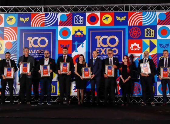 Najuspješnije kompanije i pojedinci iz BiH i regiona nagrađeni na svečanoj ceremoniji ‘100 najvećih’