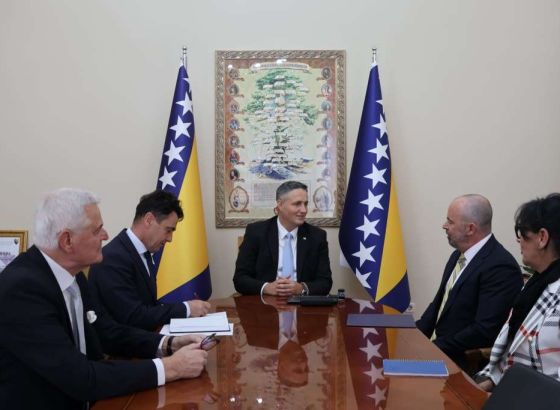 Bećirović - Ginkel: Nastavak strateškog partnerstva BiH i SAD