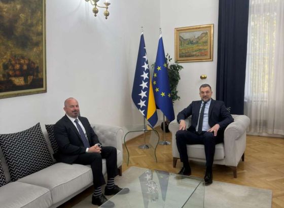 Konaković i Ginkel razgovarali o strateškim projektima i jačanju bilateralnih odnosa