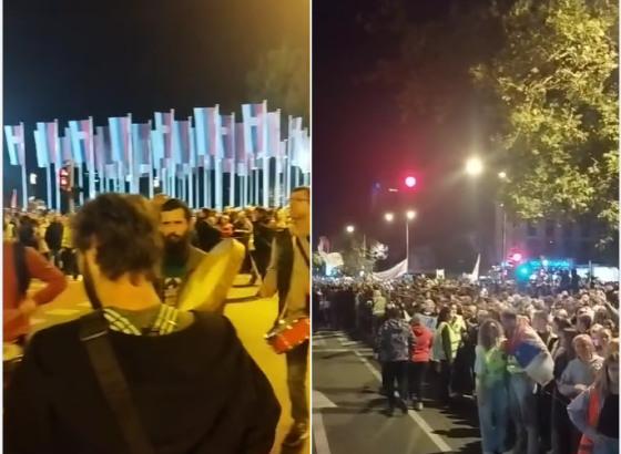 CIJELA SRBIJA DOLAZI U NOVI SAD, GRAĐANI DOČEKUJU STUDENTE