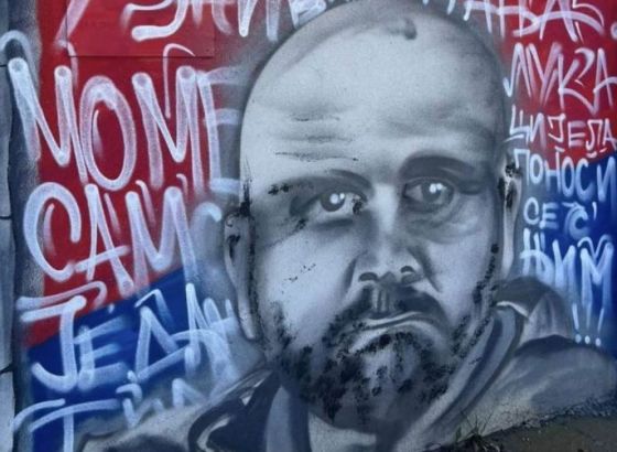 Mladen Žižović dobio grafit na Gradskom stadionu u Banjaluci