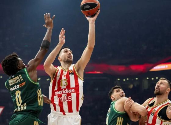 Zvezda ubjedljivo savladala Panatinaikos i izjednačila klupski rekord u Evroligi