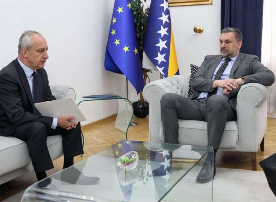 Konaković primio u nastupnu posjetu novoimenovanog ambasadora Ukrajine u BiH