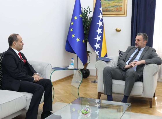 Konaković primio u oproštajnu posjetu ambasadora Kraljevine Saudijske Arabije u BiH