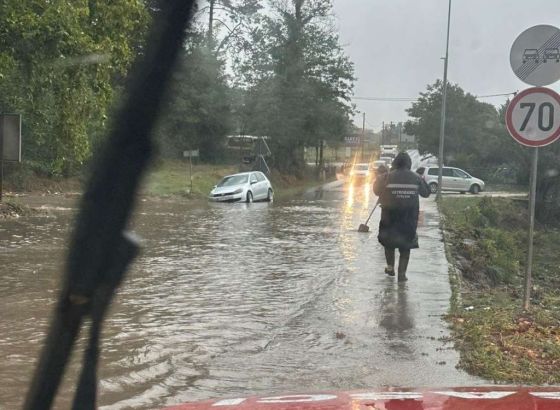Upozorenje na moguće bujične i urbane poplave na području jadranskog sliva