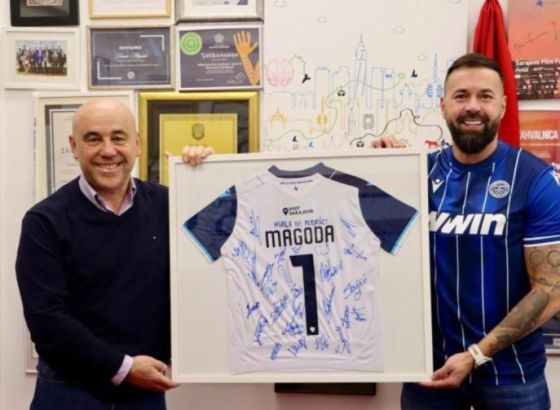 Kenan Magoda dobio zahvalnicu od FK Željezničar