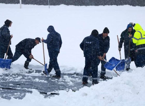 Odgođena utakmica Željezničar - Sloga zbog snijega