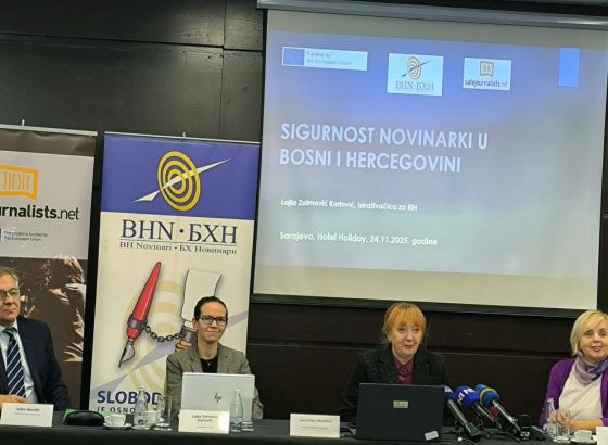 ISTRAŽIVANJE BH NOVINARA: Političari i osobe na pozicijama moći najčešće ugrožavaju sigurnost novinarki u BiH