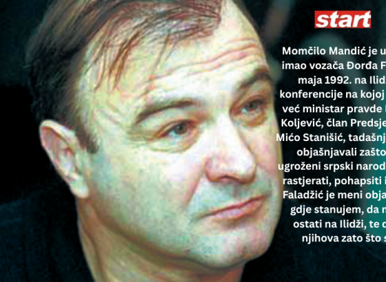 DOSSIER Momčilo Mandić: Najmoćniji Bosanac u Srbiji