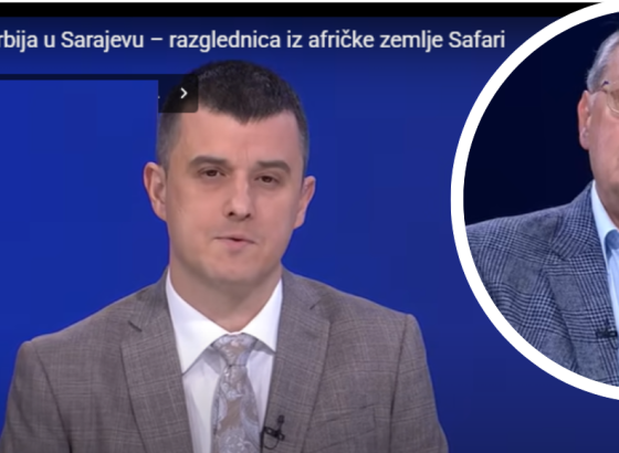 SRAMOTNO Drže nam lekciju, a provociraju naslovom: "Srbija u Sarajevu – razglednica iz afričke zemlje Safari"