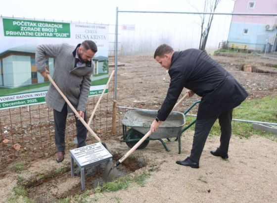 Počinje izgradnja novog objekta u Centru 'Duje' - Poboljšanje uslova smještaja za 480 korisnika