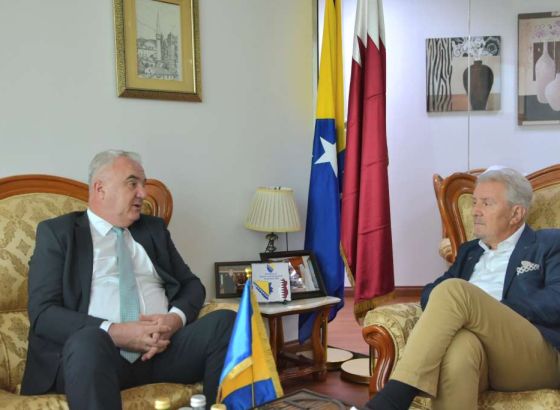 Lendo posjetio Ambasadu BiH u Dohi