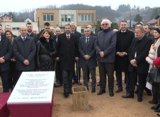 Počela izgradnja novog Doma zdravlja u Busovači, projekt vrijedan 6,5 milijuna KM (VIDEO)