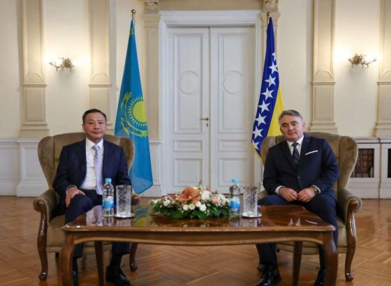 Komšić s ambasadorom Kazahstana za BiH: Fokus jačanje trgovinske i energetske saradnje