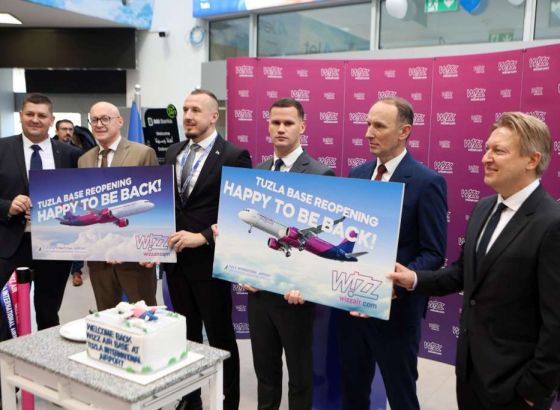 Wizz Air ponovo u Tuzli - Otvorena baza s dva Airbusa A321neo