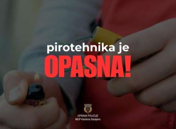 Pojačane kontrole MUP-a KS - Pirotehnika opasna i štetna
