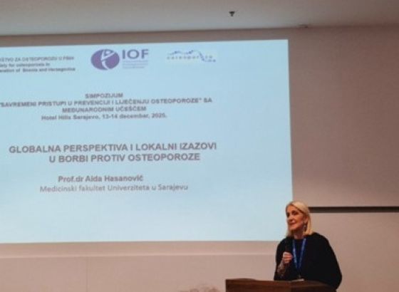 U Sarajevu održan simpozijum društva za osteoporozu u FBiH pod pokroviteljstvom Međunarodne fondacije za osteoporozu
